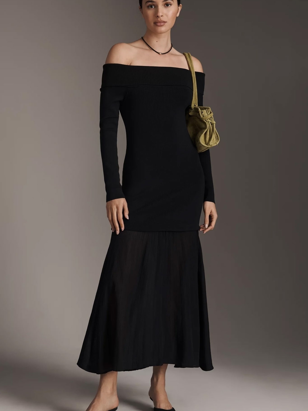 NWT ASTR The Label Lydia Off Shoulder Dress
